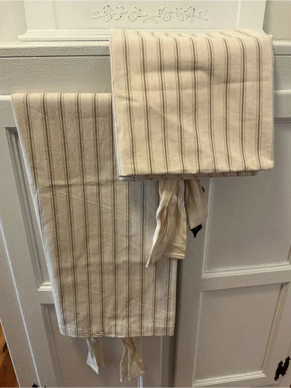 NWOT Pair of Ticking BALLARD SHAMS